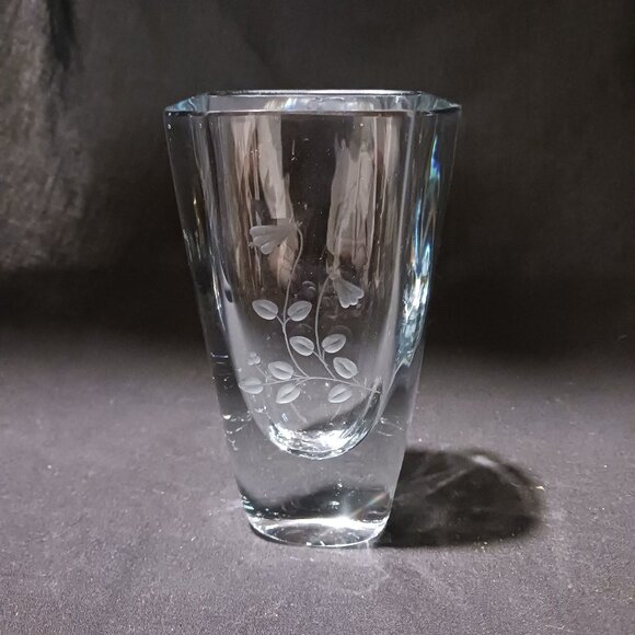 Strombergshyttan Crystal vase - Picture 1 of 7